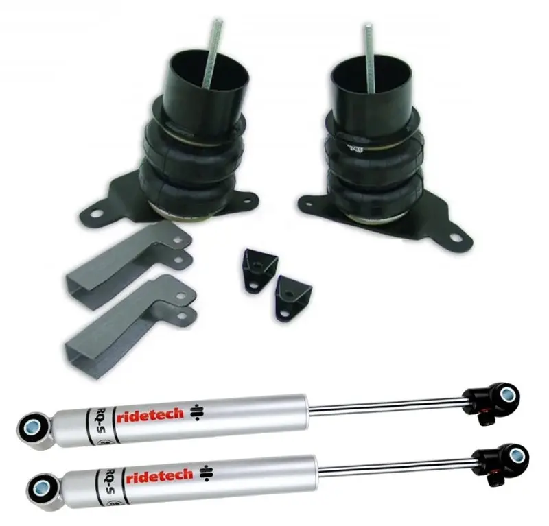 Ridetech 64-72 Gm A-Body Front Coolride Air Spring & Rq-S Shock Kit 1
