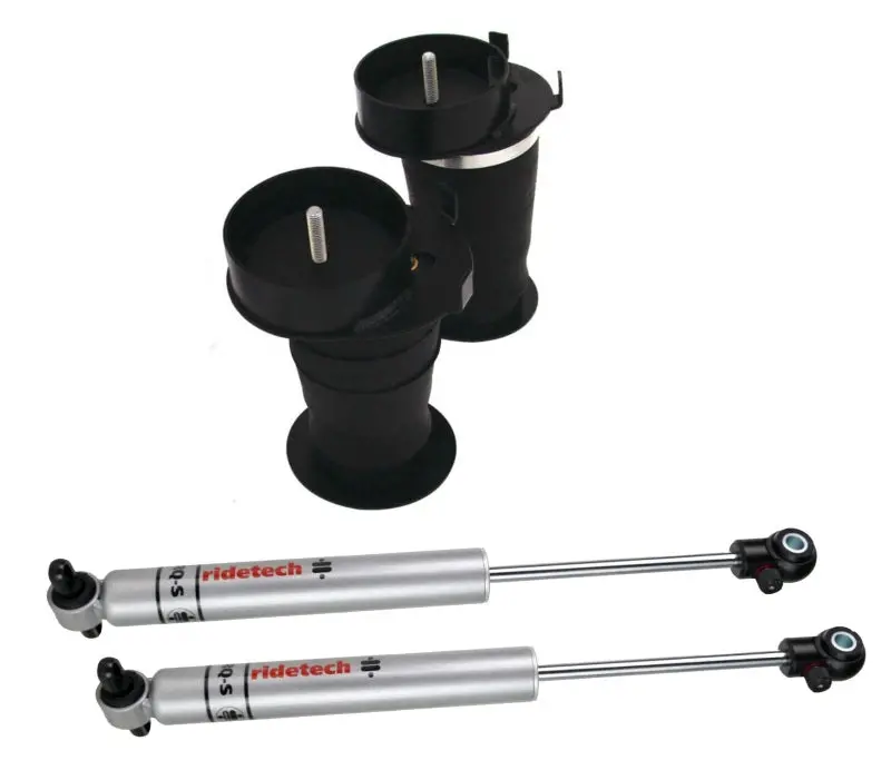 Ridetech 65-70 Pontiac Fullsize Rear Coolride Air Spring & Rq-S Shocks 1