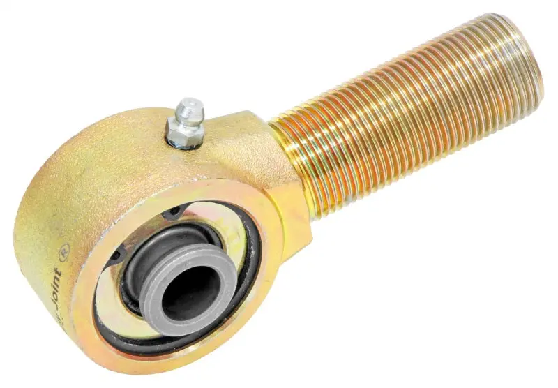 Rockjock Johnny Joint Rod End 2In Forged 1.750In X .500In Ball 1In-14 Rh Thread Shank Ext. Greased 1