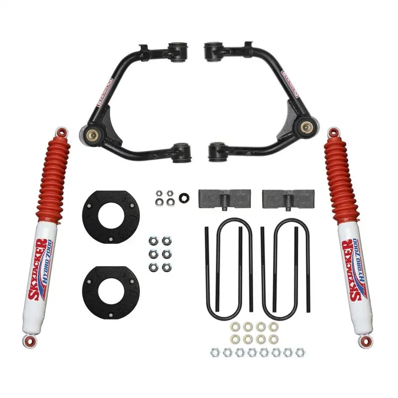 Skyjacker 2025 Chevrolet Silverado1500 3.5 In. Suspension Lift Kit With Hydro 7000 Shocks 1