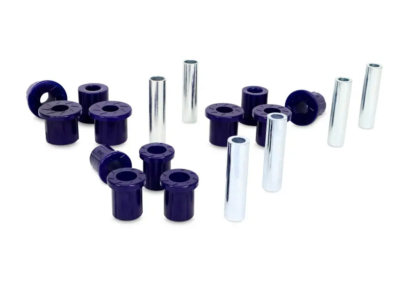 Superpro 09-14 Ford F-150 Rear Leaf Spring & Shackle Bushing Kit 1