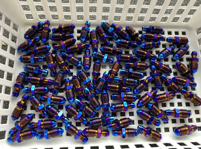 Titanium Bolt Bleeder Nipple 1