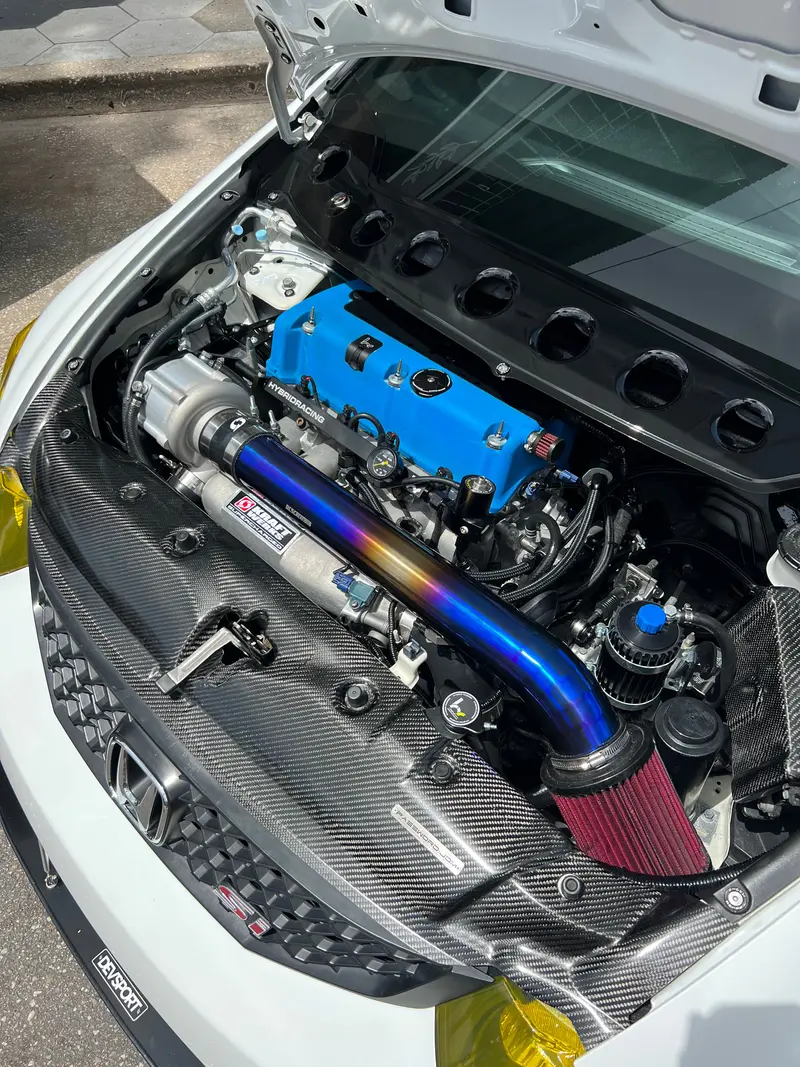 V2 8/9Th Gen Civic Supercharger Ti Intake 1