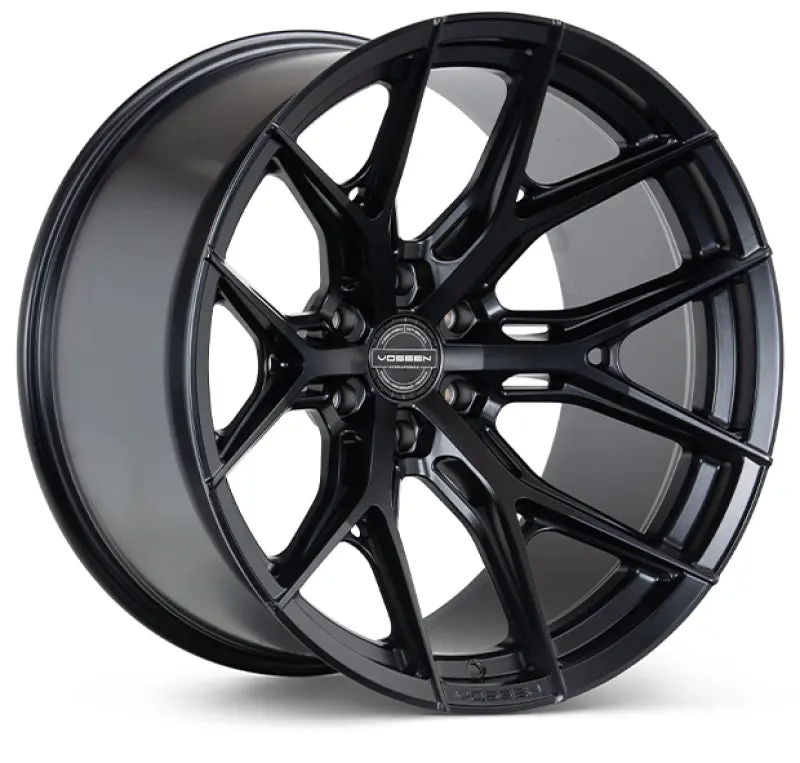 Vossen Hf6-4 18X8.5 - 6X130 - Et35 - Mid - 84.1 - Satin Black Wheel 1