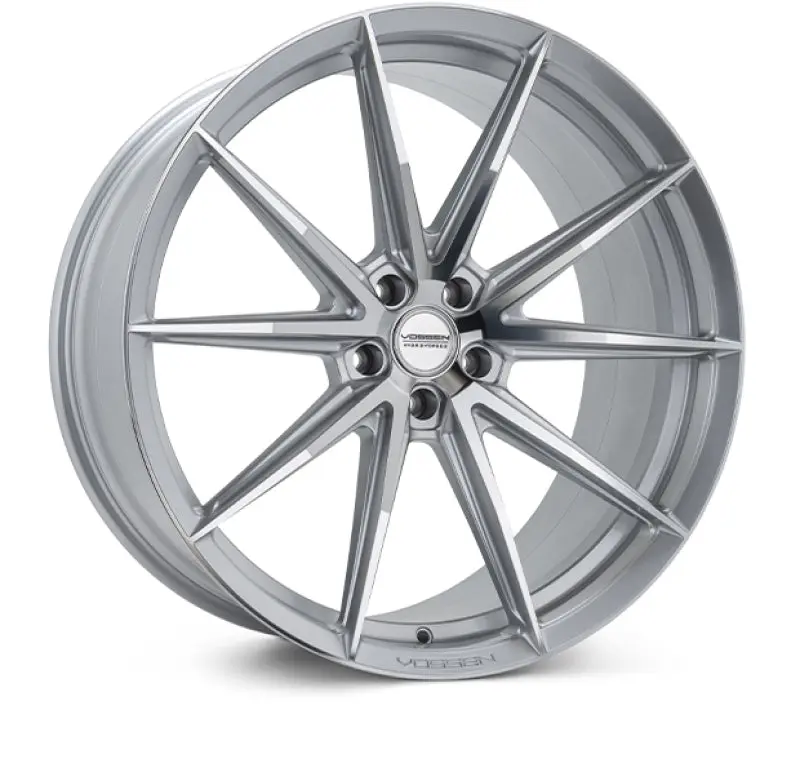 Vossen Hfx-2 24X10 - 5X130 - Et15 - Deep - 84.1 - Silver Polished Wheel 1