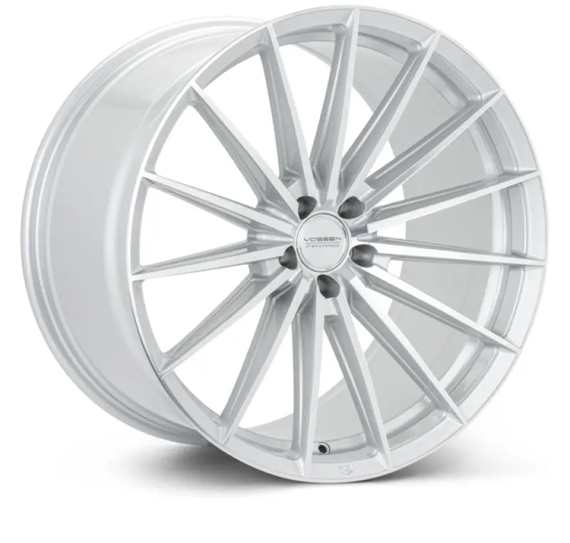 Vossen Hfx-4 22X9 - 5X112 - Et32 - Flat - 66.5 - Silver Polished Wheel 1