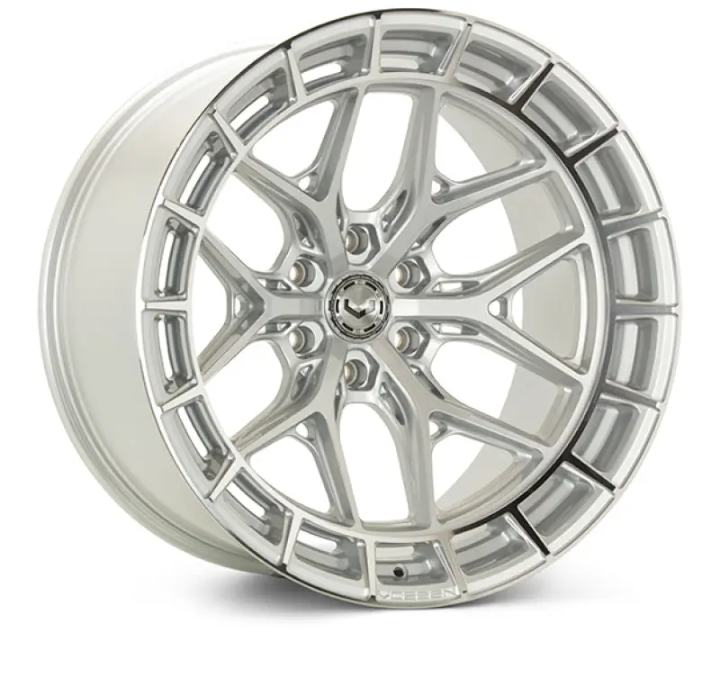 Vossen Hfx-6 20X10 - 6X135 - Et-18 - Super Deep - 87.1 - Silver Polished Wheel 1