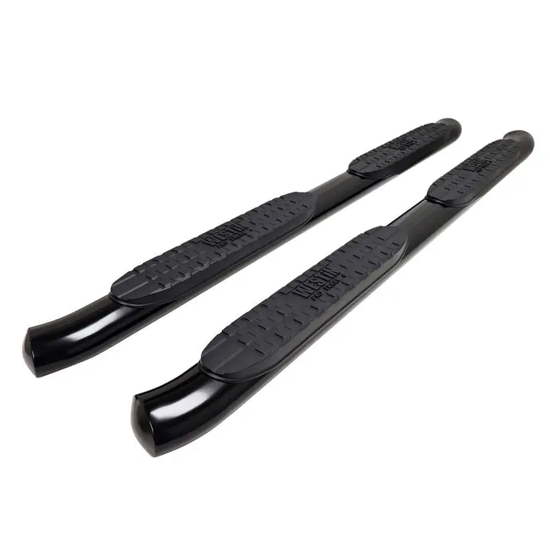 Westin 25-26 Toyota 4Runner Pro Traxx 4 Oval Nerf Step Bars - Semi-Gloss Black 1