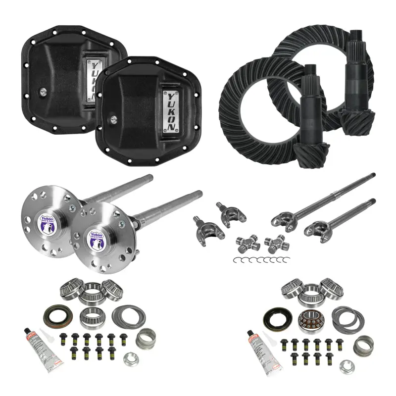 Yukon Gear Re-Gear & Install Kit Stage 4 Package For Jeep Jl/Jt Dana 44 4.56 Ratio 1