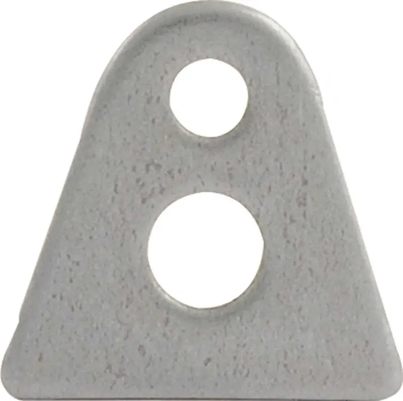Allstar Performance 60020 Flat Tab Kit – 1/16-Inch Thick, 10-Pack With 3/16-Inch Holes 1