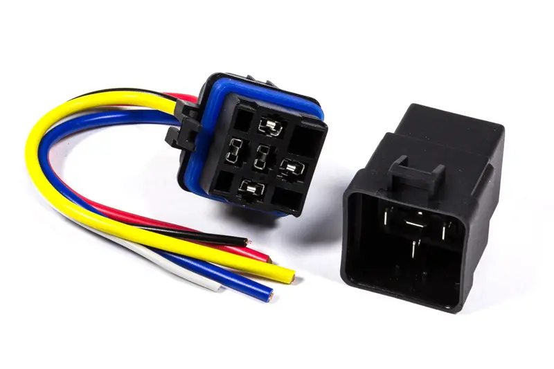 Allstar Performance 76188 Waterproof 30-Amp Relay Kit With Wiring Harness 1