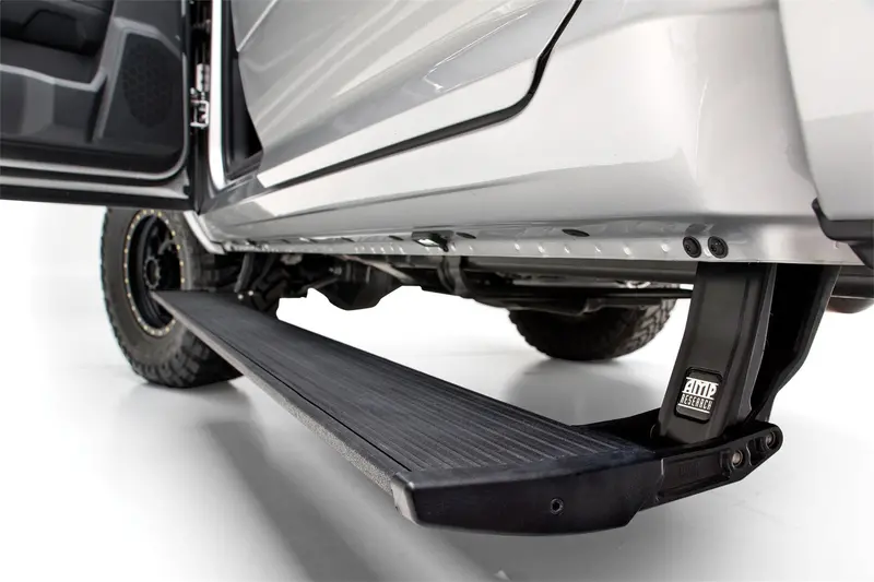 Amp Research 76153-01A Powerstep™ Plug-And-Play Running Board System – Oem-Style Illuminated, Black 1