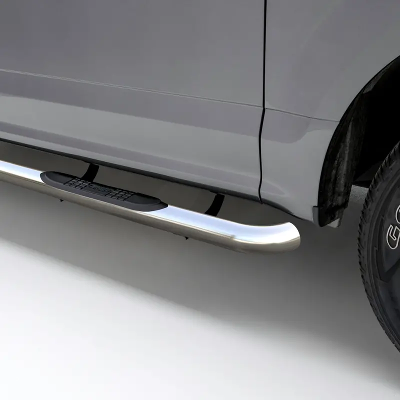 Aries 203001-2 Polished Stainless Steel 3-Inch Side Steps – Compatible With Select Ford Bronco & F-150 Models 1