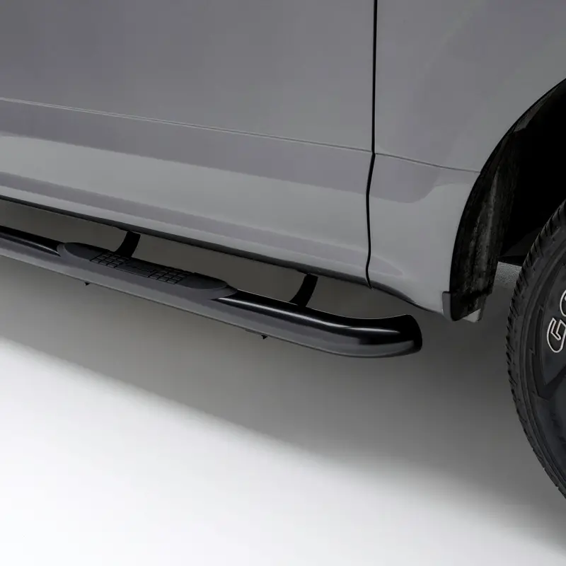 Aries 3-Inch Round Black Steel Side Steps – Compatible With Select Nissan Frontier And Suzuki Equator Models 1