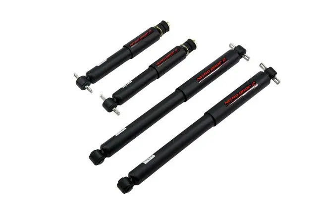 Belltech Nitro Drop 2 Shock Set – Performance Lowering Kit For Ride Height Adjustment 1