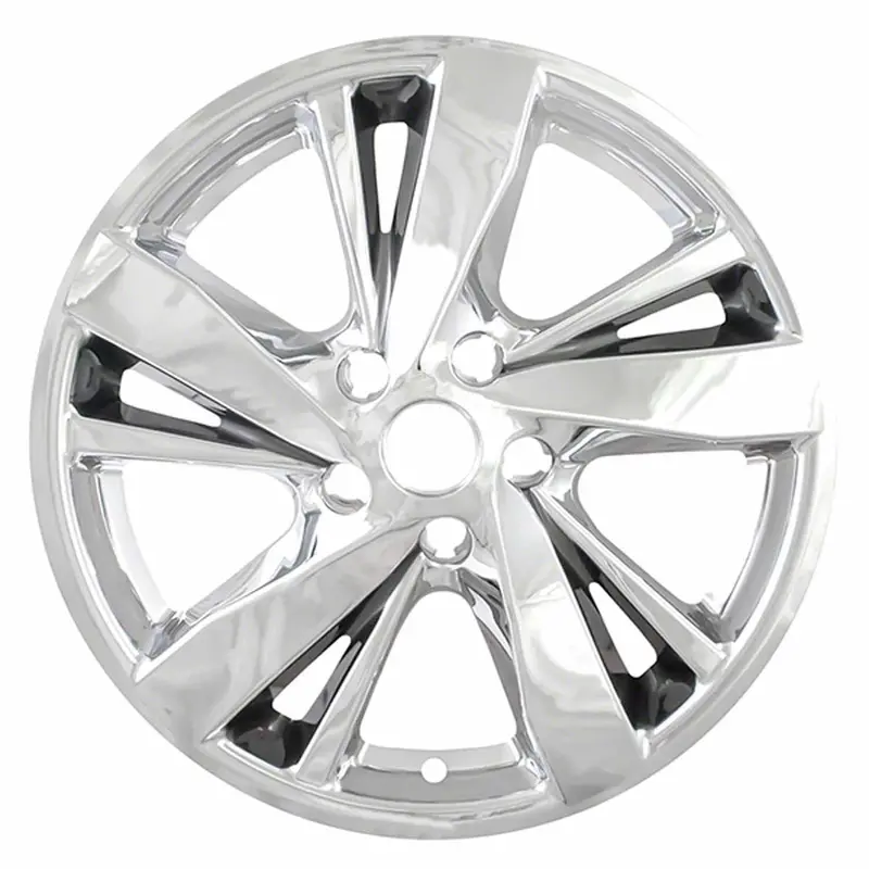 Coast To Coast Iwcimp378Cc 17-Inch 5-Spoke Chrome-Plated Charcoal Alloy Wheel Set (4-Pack) 1