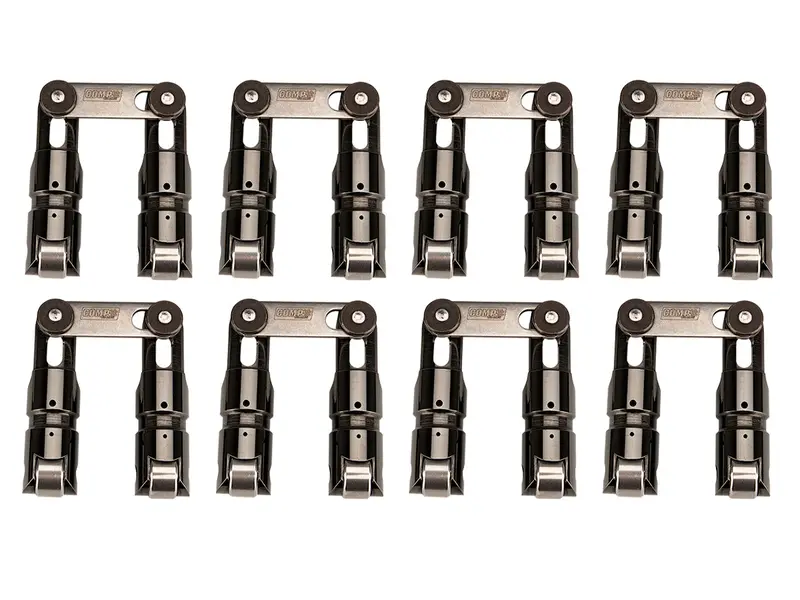 Comp Cams 99818D-16 Race Xd Dlc-Coated Solid Roller Lifters – .842-Inch Stem, Chevrolet Small Block 1