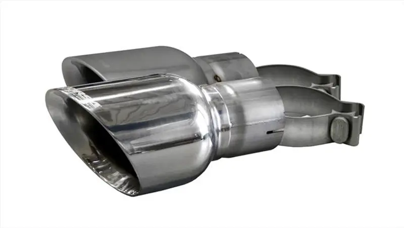 Corsa Performance Dual 4.5-Inch Polished Exhaust Tips – Rear Exit, Stainless Steel 1