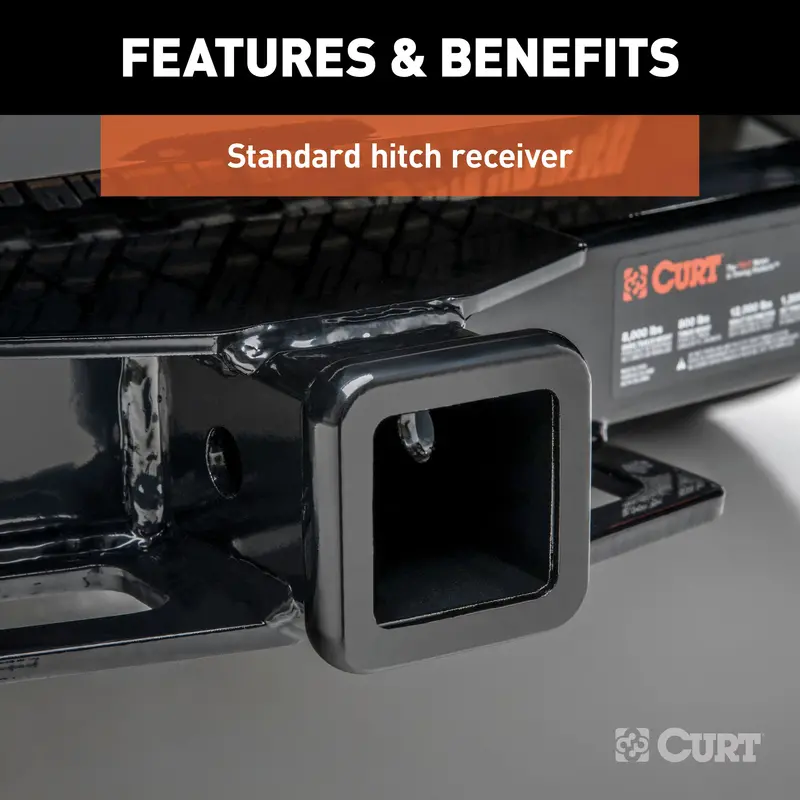 Curt Front Receiver Hitch – 2-Inch Mount For Select Dodge Dakota And Durango Models 1