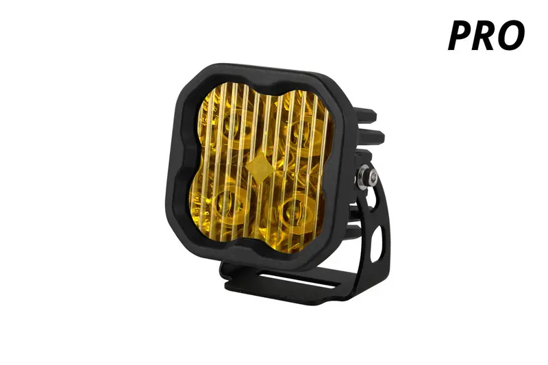 Diode Dynamics Ss3 Led Pod Pro – Yellow Combo Beam, Single Unit, Standard Mount 1