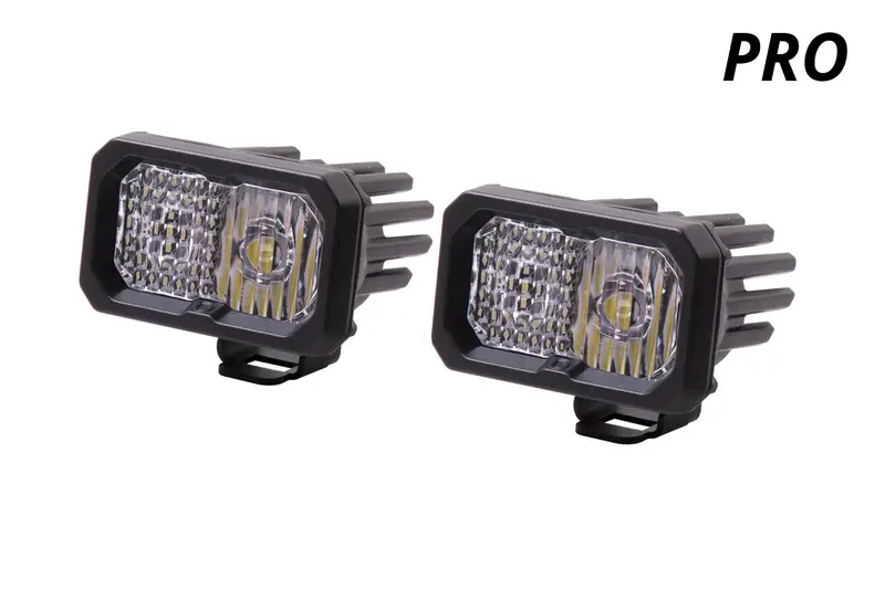 Diode Dynamics Stage Series 2" Led Pod Lights – Pro White Spot, Pair (Wbl) 1