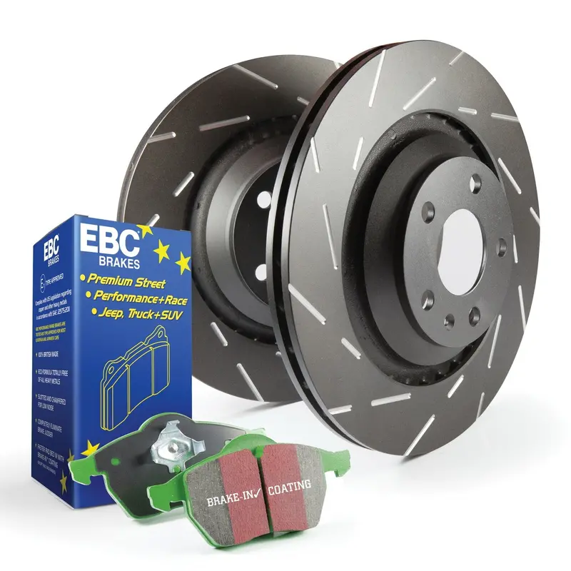Ebc S2Kf1668 Greenstuff 6000 Brake Kit With Usr Rotors – Street-Focused Performance 1