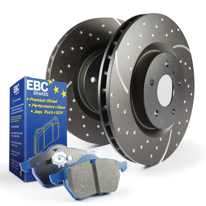 Ebc S6Kr1076 Bluestuff Brake Pad & Gd Series Rotor Combo Kit 1