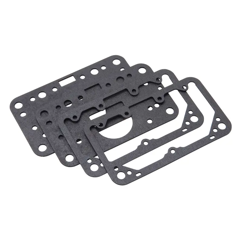 Edelbrock Metering Block And Fuel Bowl Gasket Kit – Black, Includes Two Sets 1