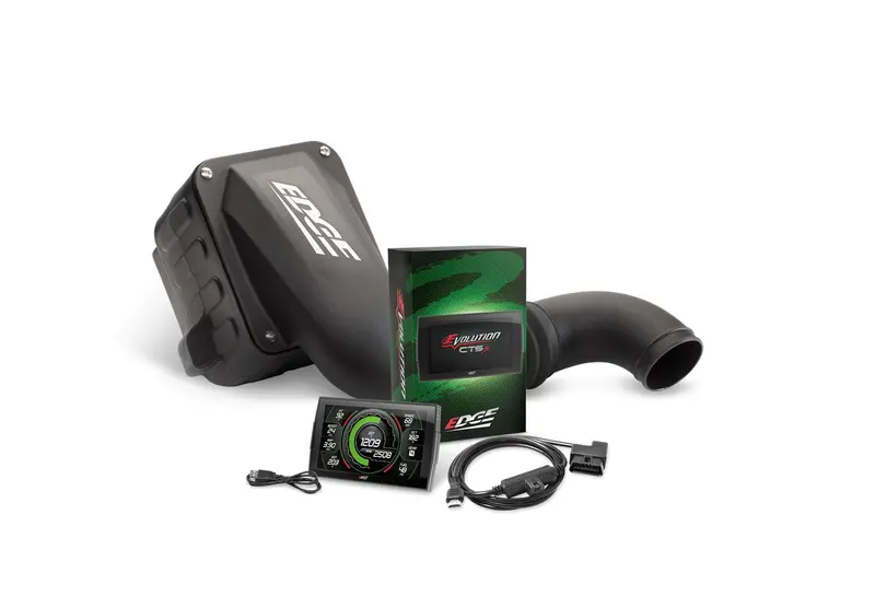 Edge Products Stage 1 Diesel Performance Package – Includes Cts3 Monitor, Jammer Intake, And Dry Filter 1