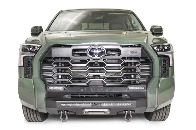 Fab Fours Tt22-N5451-B Winch Mount Plate – Uncoated, Paintable Steel, No Winch Guard Included 1