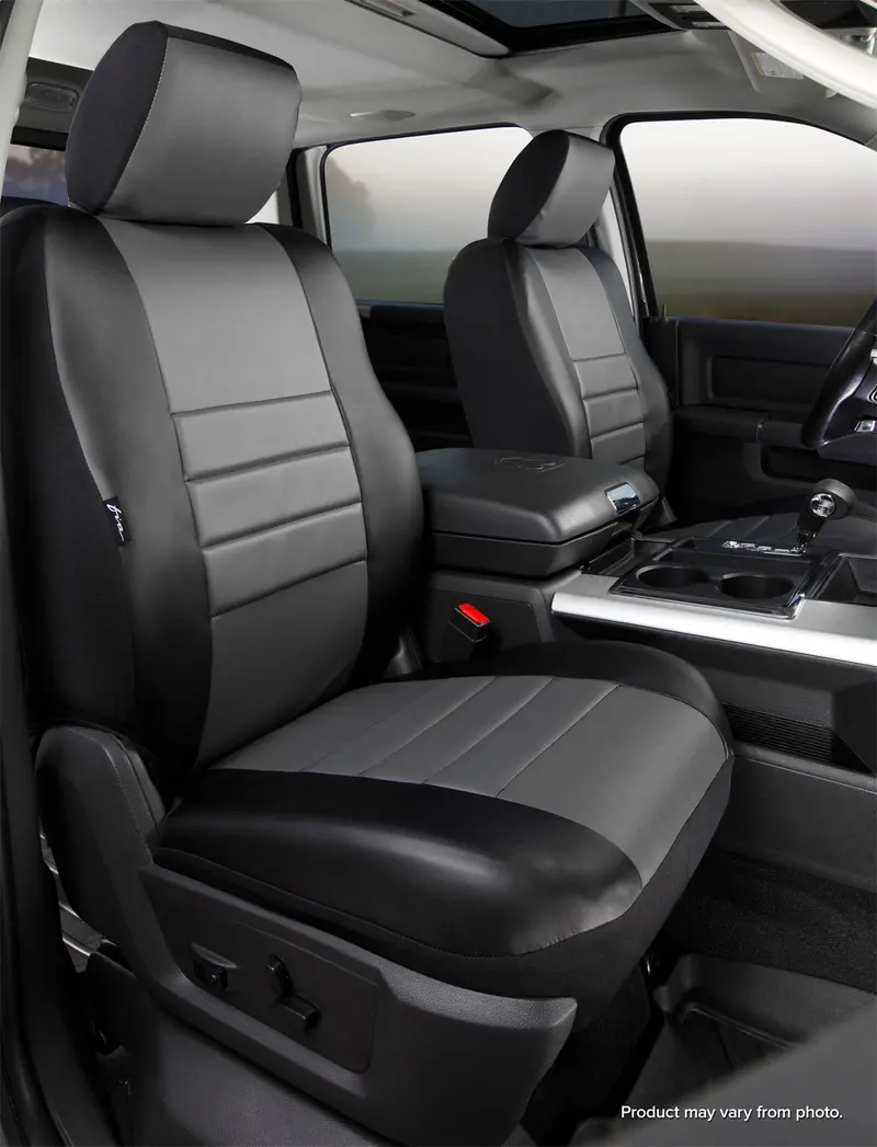 Fia-Certified Sl68-28 Gray Leatherlite Custom Seat Covers For Automotive Interiors 1