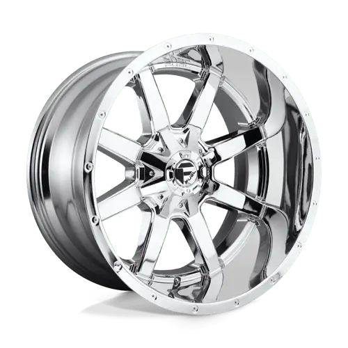 Fuel D536 20X9 Off-Road Wheel – Chrome-Plated, 8X170 Bolt Pattern, +20Mm Offset 1