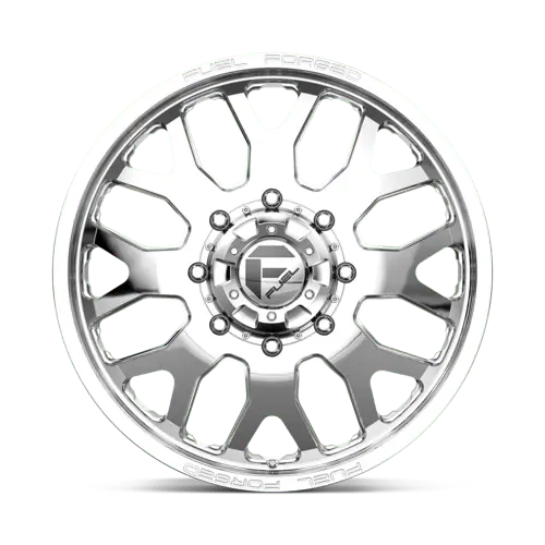 Fuel Mono Df192482A9 Polished Aluminum Wheel: 18X9", 10X225Mm Bolt Pattern, 105Mm Center Bore 1