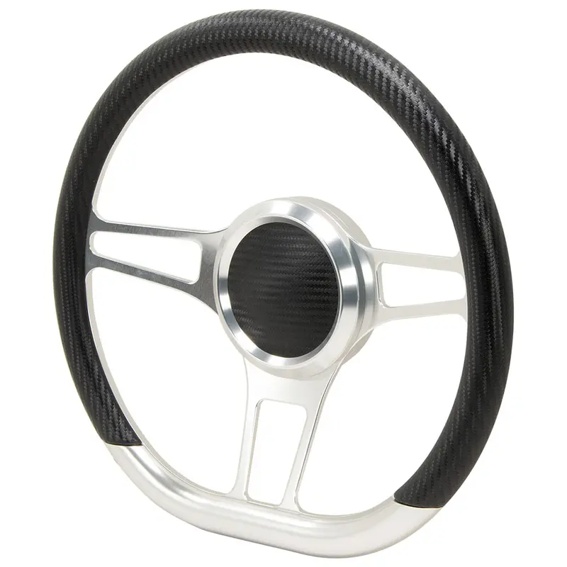 Gt Performance 32-43688 Retro-Style D-Shaped Steering Wheel – Classic Interior Upgrade 1