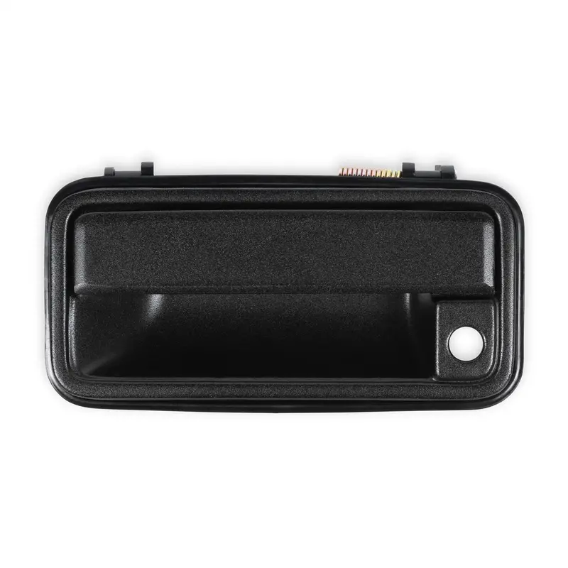 Holley Classic Truck Left-Side Exterior Door Handle – Front, Black Finish (04-490) 1