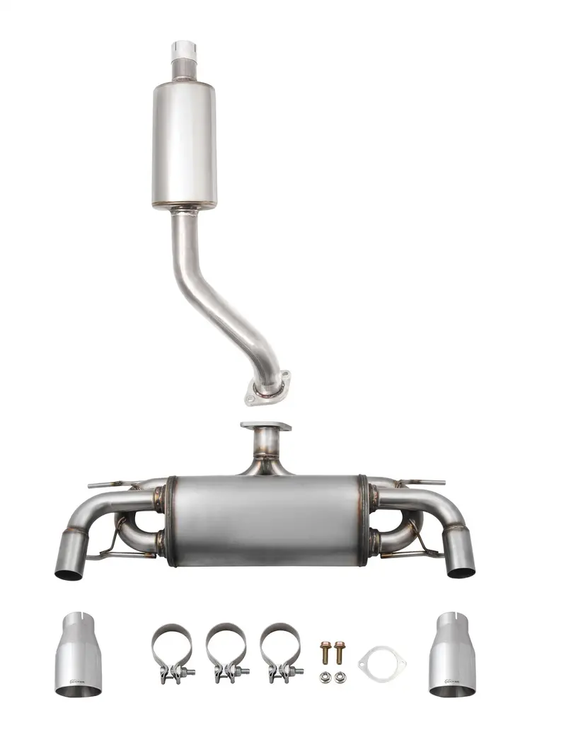 Hooker Blackheart Cat-Back Exhaust System – Bh10304 Full Rear Section 1