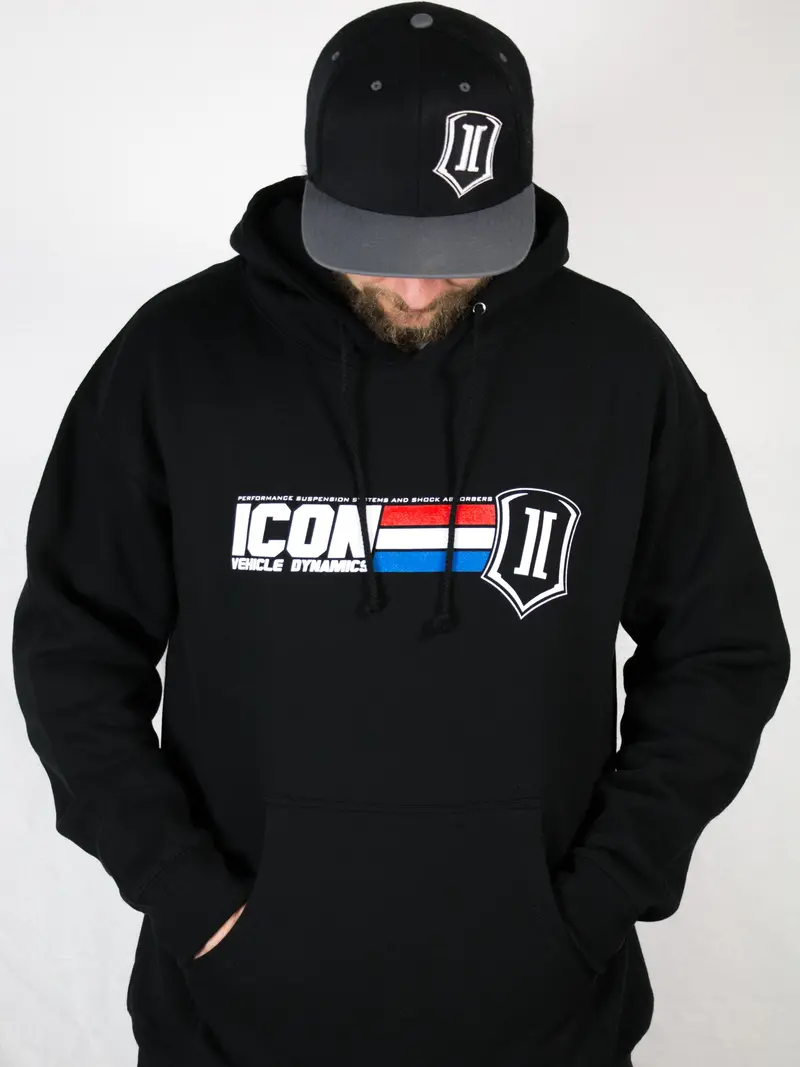 Icon Vehicle Dynamics Icon-Hoody-Gi-Blk-Xxxl Graphic Hoodie – Black, Size 3Xl 1