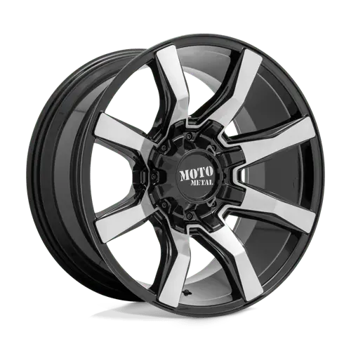 Moto Metal Mo804 Forged Alloy Wheel – 20X9 Inches, 8X6.5 Bolt Pattern, Gloss Black Machined Face, +18Mm Offset 1