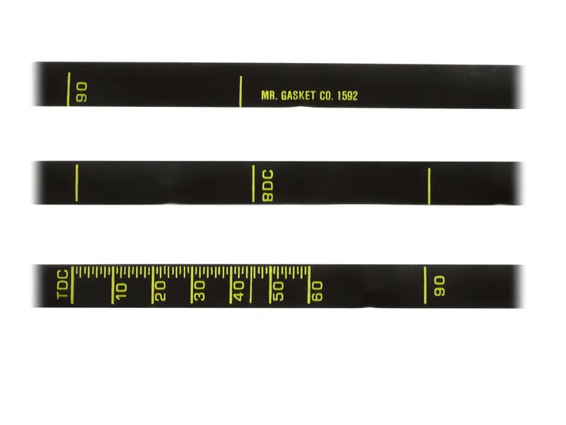 Mr. Gasket Precision Timing Tape – 6-Inch Diameter For Accurate Ignition Timing Calibration 1