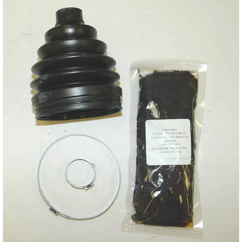Omix 16527.30 Axle Cv Boot Kit; Front; Dana 30; Reverse; Incl. Boot/Clamps/Grease; 1
