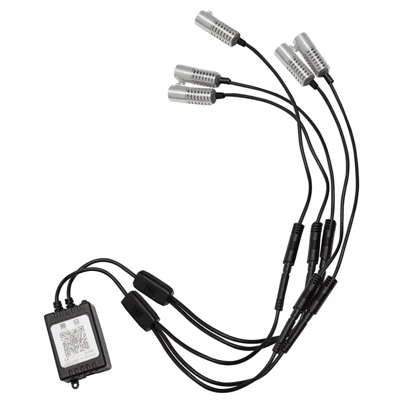 Oracle Lighting 4231-333-5 Colorshift Fiber Optic Dash Kit – 5-Piece Rgb Illumination System 1