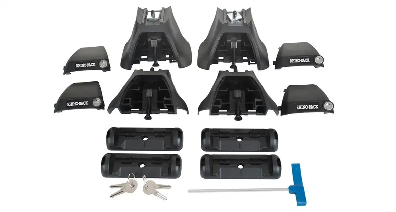 Rhino-Rack Usa Ja2414 2500 Multi Fit Vortex Aero Roof Rack System 1