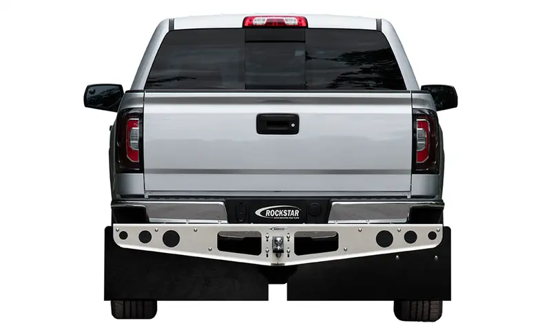 Rockstar Xl Hitch-Mount Mud Flaps – Aluminum-Frame Design With Stabilizer Plate For Full Coverage 1