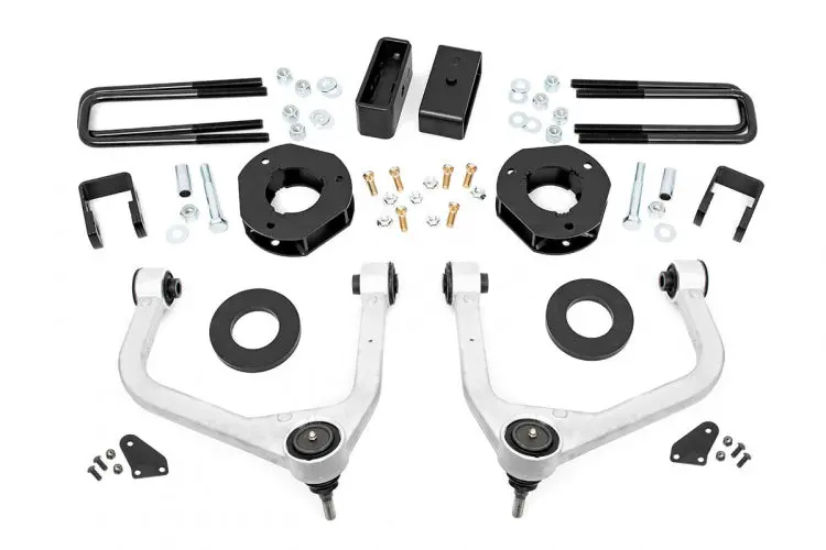 Rough Country 29601 3.5-Inch Lift Kit For 2019–2020 Gmc Sierra/Silverado 1500 W/ Adaptive Ride Control 1