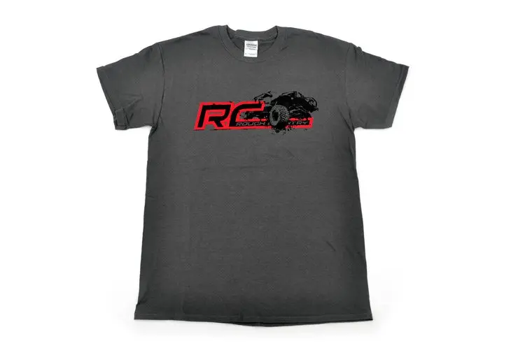 Rough Country 84065 Rough Country Short Sleeve T 100 Percent Preshrunk Cotton Front Rc Logo W/Jeep Xj Back Blank Size 3Xlarge Color Grey Rough Country 1