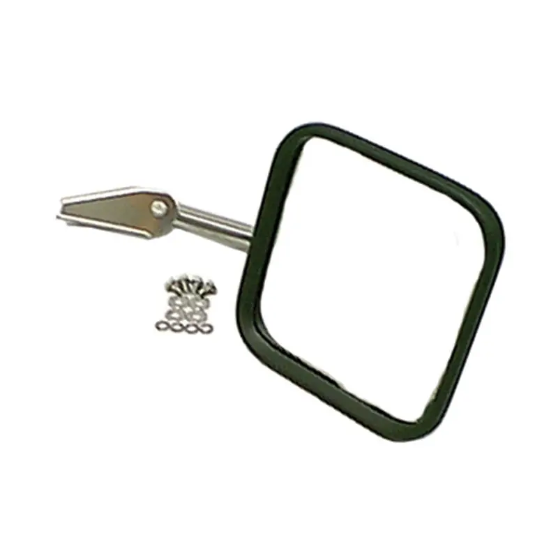 Rugged Ridge Replacement Side Mirror – Passenger-Side Chrome Assembly With Mounting Arm 1