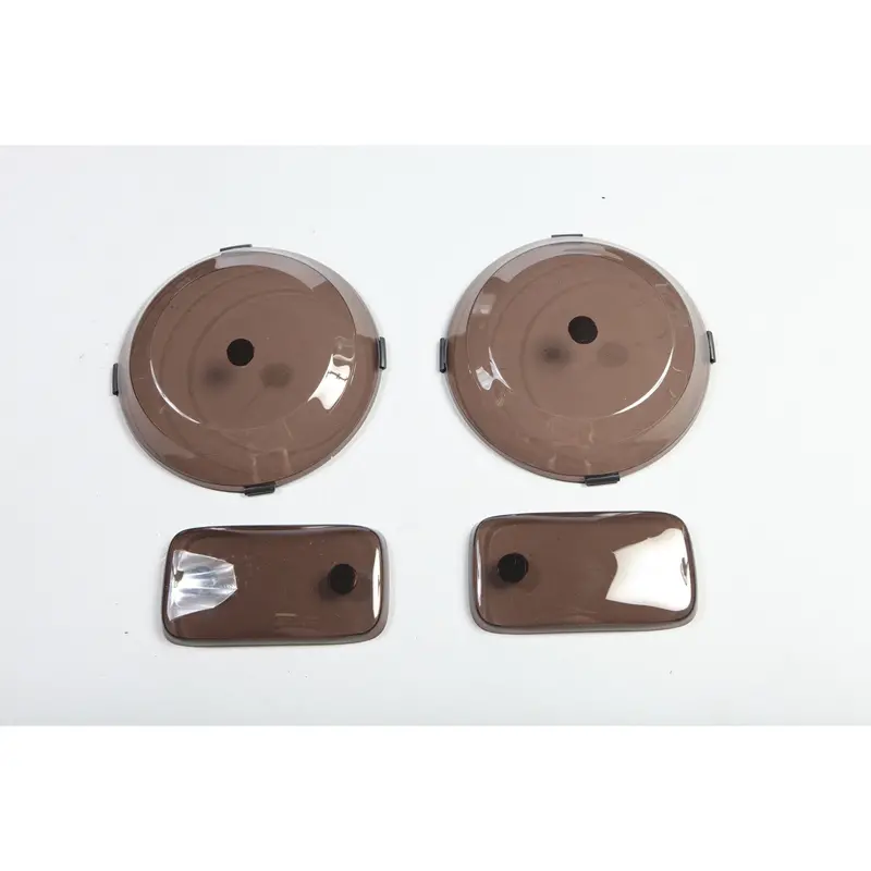 Rugged Ridge Smoked Acrylic Headlight And Turn Signal Cover – Model 11353.02 1