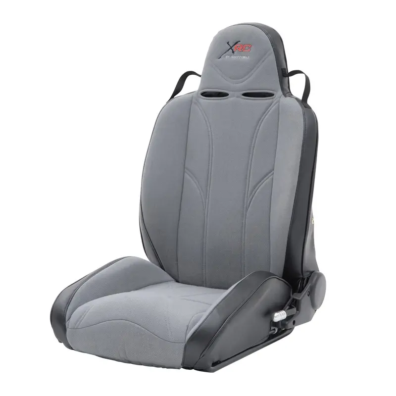 Smittybilt 750211 Xrc Suspension Seat Drivers Side 76-2018 Wrangler Cj/Yj/Tj/Lj/Jk Black Sides Gray Center Smittybilt 1