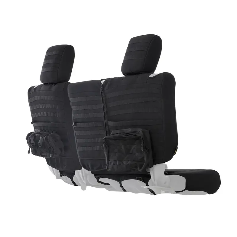 Smittybilt Gear Black Rear Seat Covers For 2007, 2013–2018 Jeep Wrangler Jk 4-Door 1