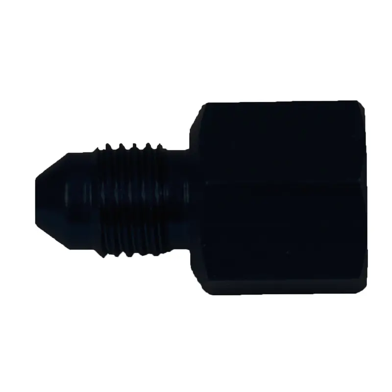 Speedfx -8An To -6An Aluminum Reducer Fitting – Anodized Black 1